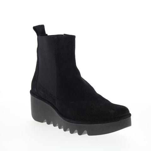 Fly Londo Bagu BAGU233FLY-000 Womens Black Suede Chelsea Boots