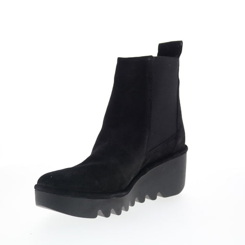 Fly Londo Bagu BAGU233FLY-000 Womens Black Suede Chelsea Boots