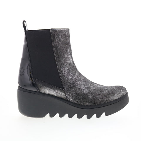 Fly London Bagu BAGU233FLY-018 Womens Black Leather Chelsea Boots