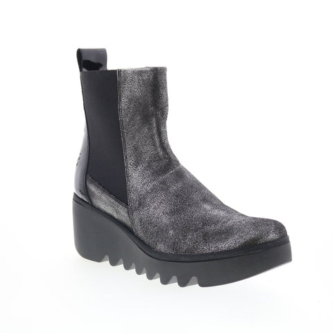 Fly London Bagu BAGU233FLY-018 Womens Black Leather Chelsea Boots
