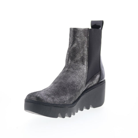 Fly London Bagu BAGU233FLY-018 Womens Black Leather Chelsea Boots