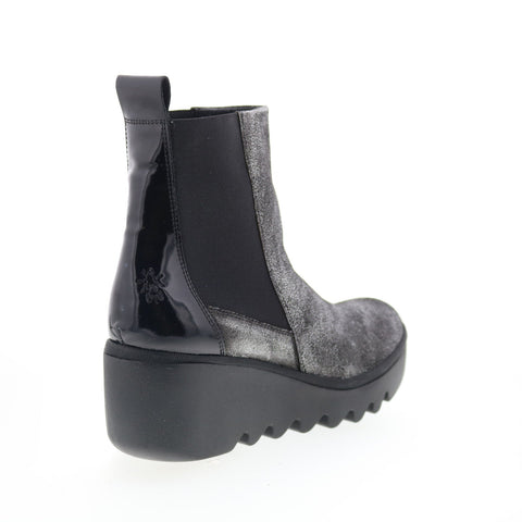 Fly London Bagu BAGU233FLY-018 Womens Black Leather Chelsea Boots
