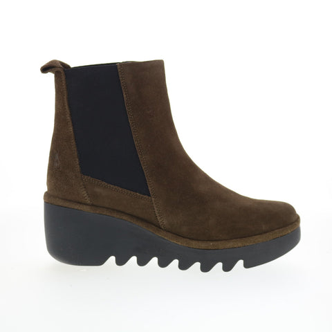 Fly London Bagu BAGU233FLY-019 Womens Brown Suede Chelsea Boots