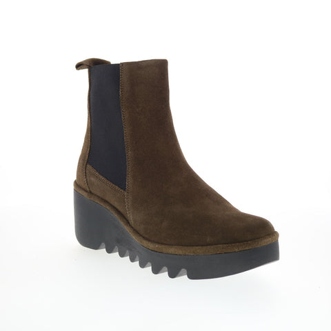 Fly London Bagu BAGU233FLY-019 Womens Brown Suede Chelsea Boots