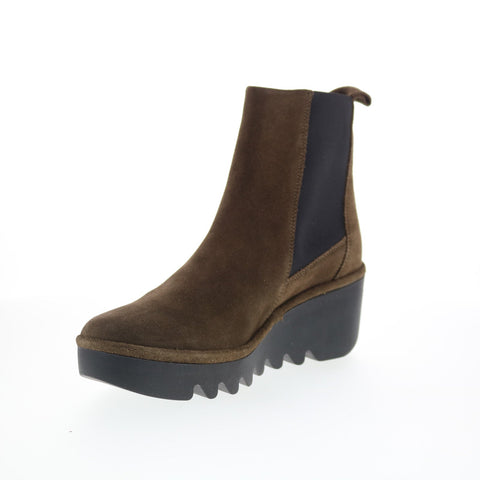 Fly London Bagu BAGU233FLY-019 Womens Brown Suede Chelsea Boots