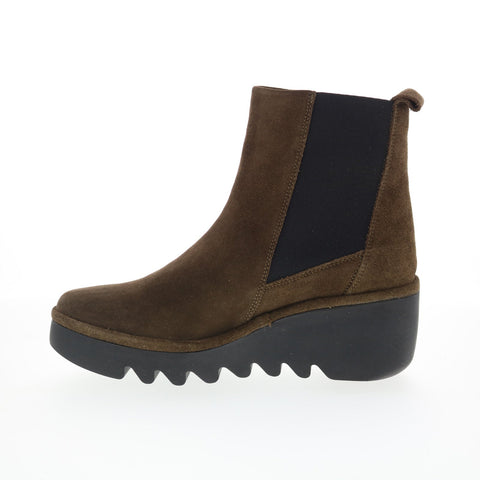 Fly London Bagu BAGU233FLY-019 Womens Brown Suede Chelsea Boots