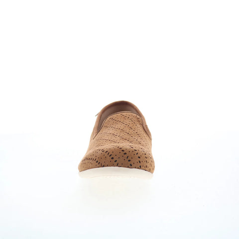 Spenco Bailey Ballet SP1060SAD Womens Brown Slip On Ballet Flats Shoes