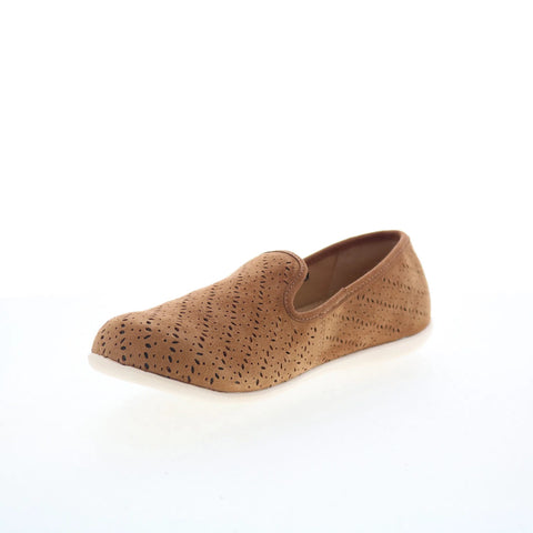 Spenco Bailey Ballet SP1060SAD Womens Brown Slip On Ballet Flats Shoes