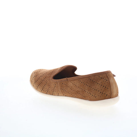 Spenco Bailey Ballet SP1060SAD Womens Brown Slip On Ballet Flats Shoes