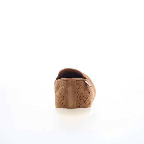 Spenco Bailey Ballet SP1060SAD Womens Brown Slip On Ballet Flats Shoes