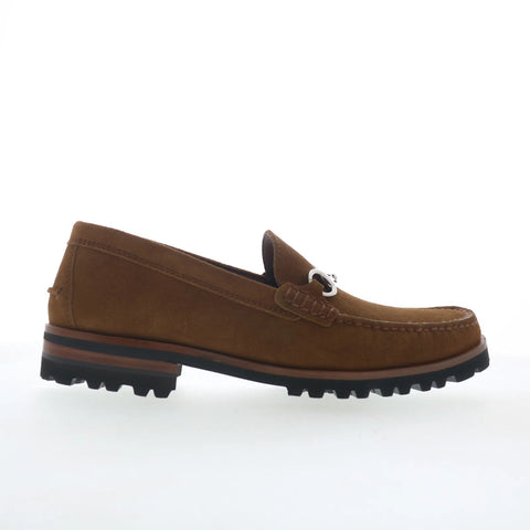 Johnston & Murphy Baldwin Lug Mens Brown Loafers & Slip Ons Casual Shoes
