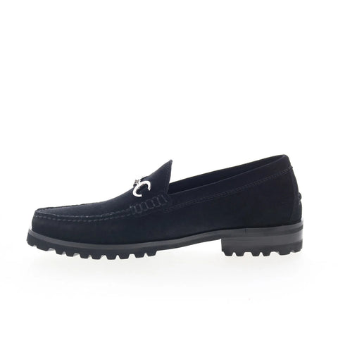 Johnston & Murphy Baldwin Lug Mens Black Loafers & Slip Ons Casual Shoes