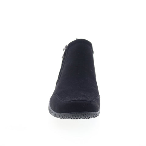 Easy Spirit Balsim 2 SEBALSIM2 Womens Black Canvas Casual Dress Boots