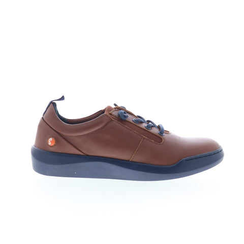 Softinos Bann BANN730SOF-004 Womens Brown Leather Lifestyle Sneakers Shoes