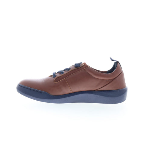 Softinos Bann BANN730SOF-004 Womens Brown Leather Lifestyle Sneakers Shoes
