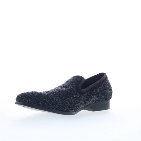 Steve Madden Bannoch BANN06M1 Mens Black Loafers & Slip Ons Casual Shoes