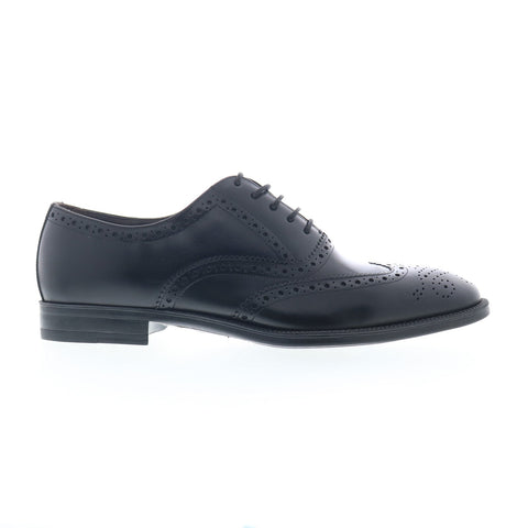 Studio Belvedere Barcelona Mens Black Oxfords Wingtip & Brogue Shoes