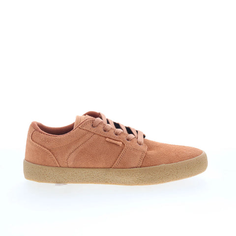 Etnies Barge LS Premium Mens Brown Suede Skate Inspired Sneakers Shoes