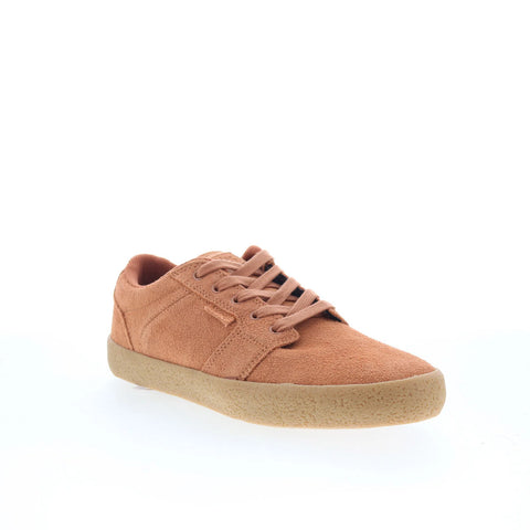 Etnies Barge LS Premium Mens Brown Suede Skate Inspired Sneakers Shoes