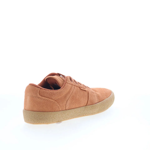 Etnies Barge LS Premium Mens Brown Suede Skate Inspired Sneakers Shoes