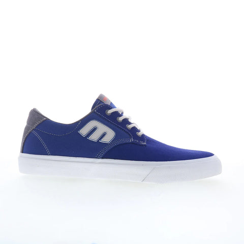 Etnies Barge Plus 4101000578406 Mens Blue Skate Inspired Sneakers Shoes
