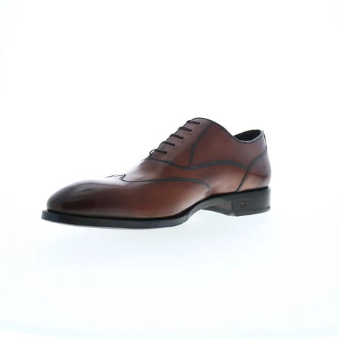 Di Bianco Barletta Deco SBP932 Mens Brown Oxfords & Lace Ups Casual Shoes