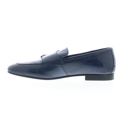 Zelli Italia Burrasca Penny Loafer Mens Blue Loafers & Slip Ons Casual Shoes
