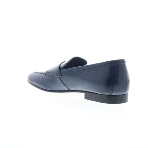 Zelli Italia Burrasca Penny Loafer Mens Blue Loafers & Slip Ons Casual Shoes