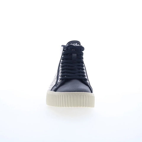 Gola Baseline High Safari Pure CLB316 Womens Black Lifestyle Sneakers Shoes