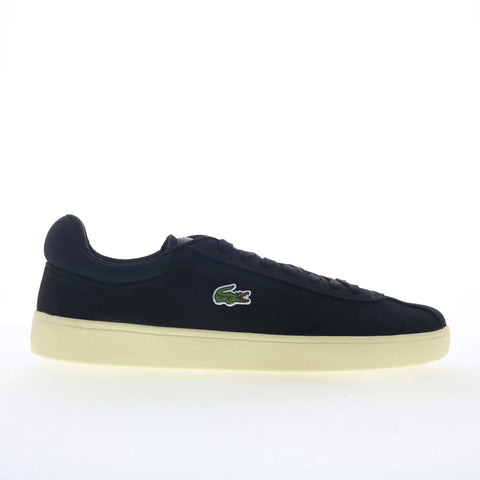 Lacoste Baseshot 7-51SMA00733E6 Mens Black Leather Lifestyle Sneakers Shoes