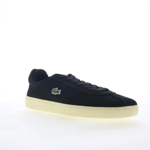 Lacoste Baseshot 7-51SMA00733E6 Mens Black Leather Lifestyle Sneakers Shoes