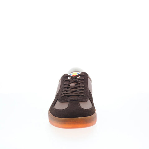Lacoste Baseshot Pro 126 1 SMA Mens Brown Leather Lifestyle Sneakers Shoes