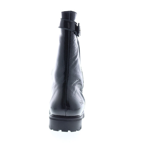 Bos. & Co. Bash Womens Black Synthetic Zipper Casual Dress Boots