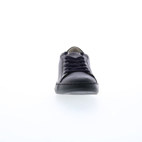 Softinos Bauk BAUK543SOF-009 Womens Black Leather Lifestyle Sneakers Shoes