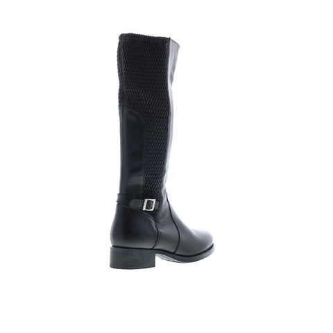 Bos. & Co. Bawn Womens Black Leather Zipper Casual Dress Boots
