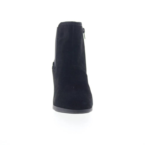 Clarks Bayla Rose 26175164 Womens Black Wide Ankle & Booties Boots