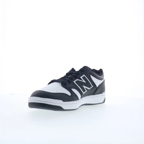 New Balance 480 BB480LBA Mens White Leather Lifestyle Sneakers Shoes