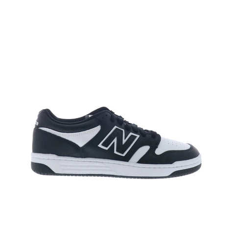 New Balance 480 BB480LBA Mens White Leather Lifestyle Sneakers Shoes
