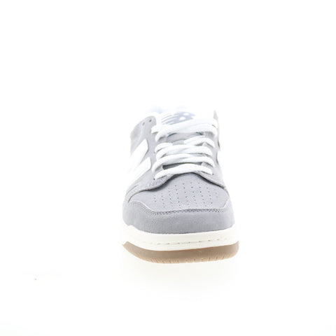 New Balance 480 BB480LSG Mens Gray Suede Lace Up Lifestyle Sneakers Shoes