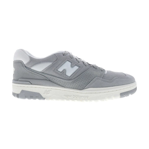 New Balance 550 XBB550VNB Mens Gray Suede Lifestyle Sneakers Shoes