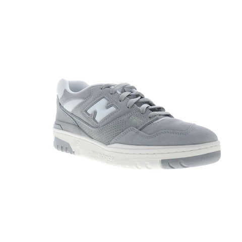New Balance 550 XBB550VNB Mens Gray Suede Lifestyle Sneakers Shoes