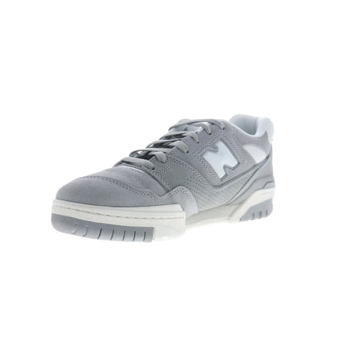 New Balance 550 XBB550VNB Mens Gray Suede Lifestyle Sneakers Shoes
