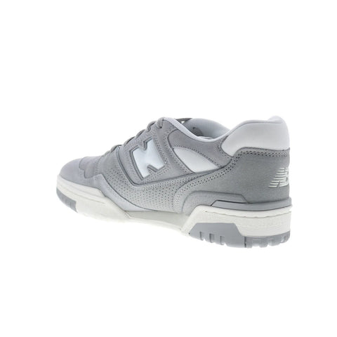 New Balance 550 XBB550VNB Mens Gray Suede Lifestyle Sneakers Shoes