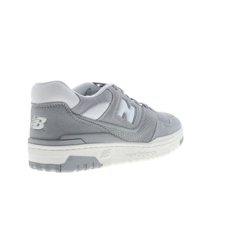 New Balance 550 XBB550VNB Mens Gray Suede Lifestyle Sneakers Shoes