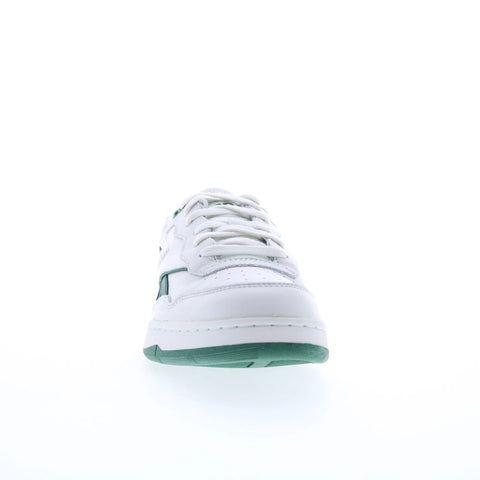 Reebok BB 4000 II Mens White Leather Lace Up Lifestyle Sneakers Shoes