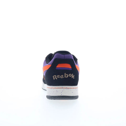Reebok BB 4000 II Mens Purple Suede Lace Up Lifestyle Sneakers Shoes