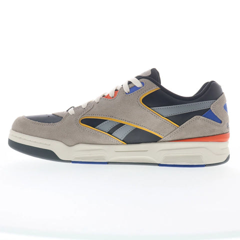 Reebok BB 4500 DMX Mens Gray Leather Lace Up Lifestyle Sneakers Shoes