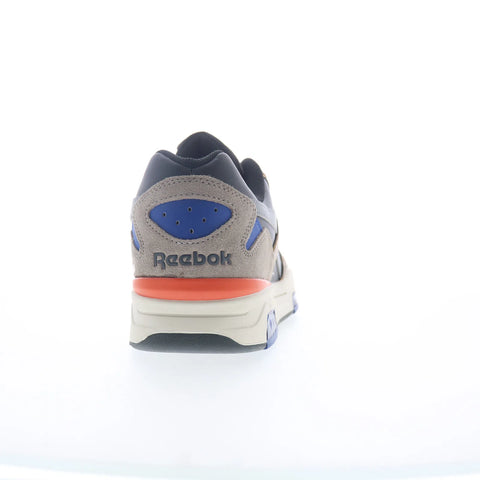 Reebok BB 4500 DMX Mens Gray Leather Lace Up Lifestyle Sneakers Shoes