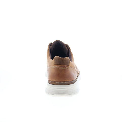 Rockport DresSports 2 Go Plain Toe Mens Brown Wide Oxfords Plain Toe Shoes