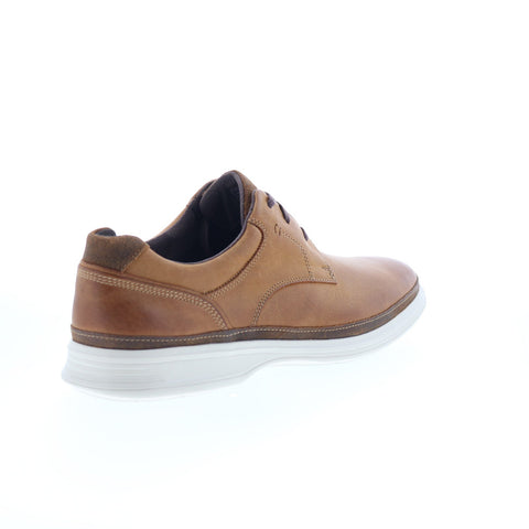 Rockport DresSports 2 Go Plain Toe Mens Brown Wide Oxfords Plain Toe Shoes